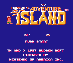 (U) Hudson's Adventure Island